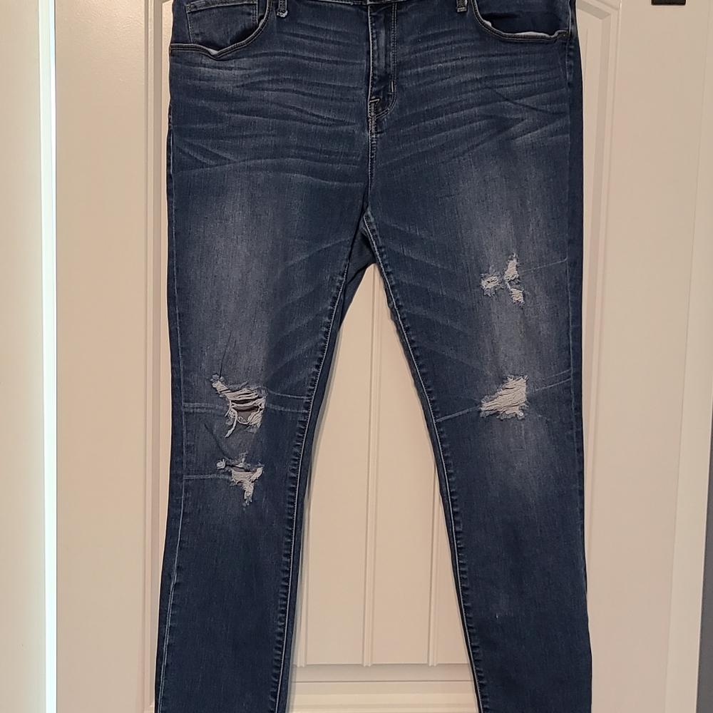 Ava&Viv distressed women's jeggings